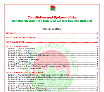 By-Laws 2009